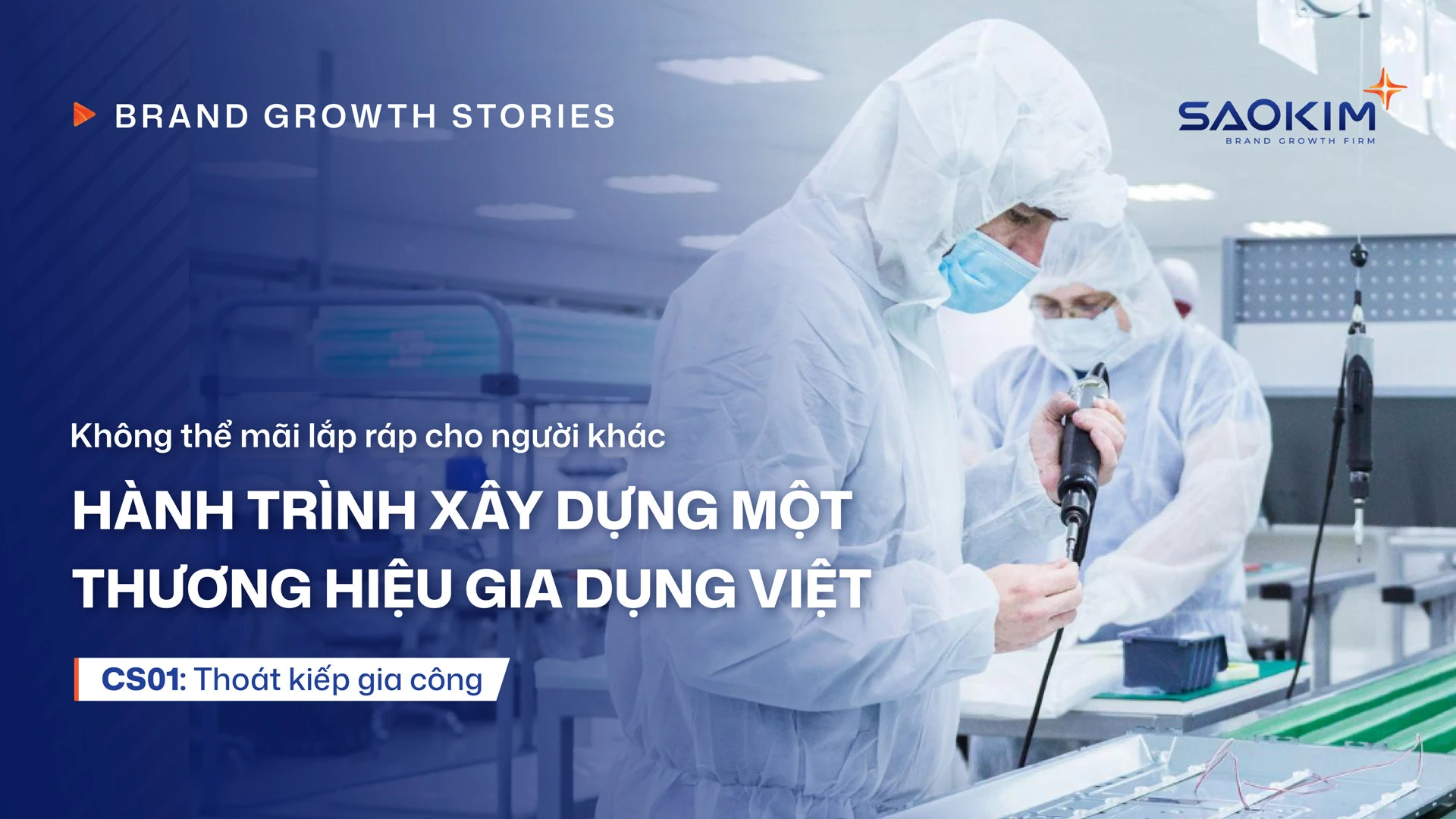 Doanh nghiệp OEM Việt chuyển sang chủ động thiết kế và xây dựng thương hiệu gia dụng